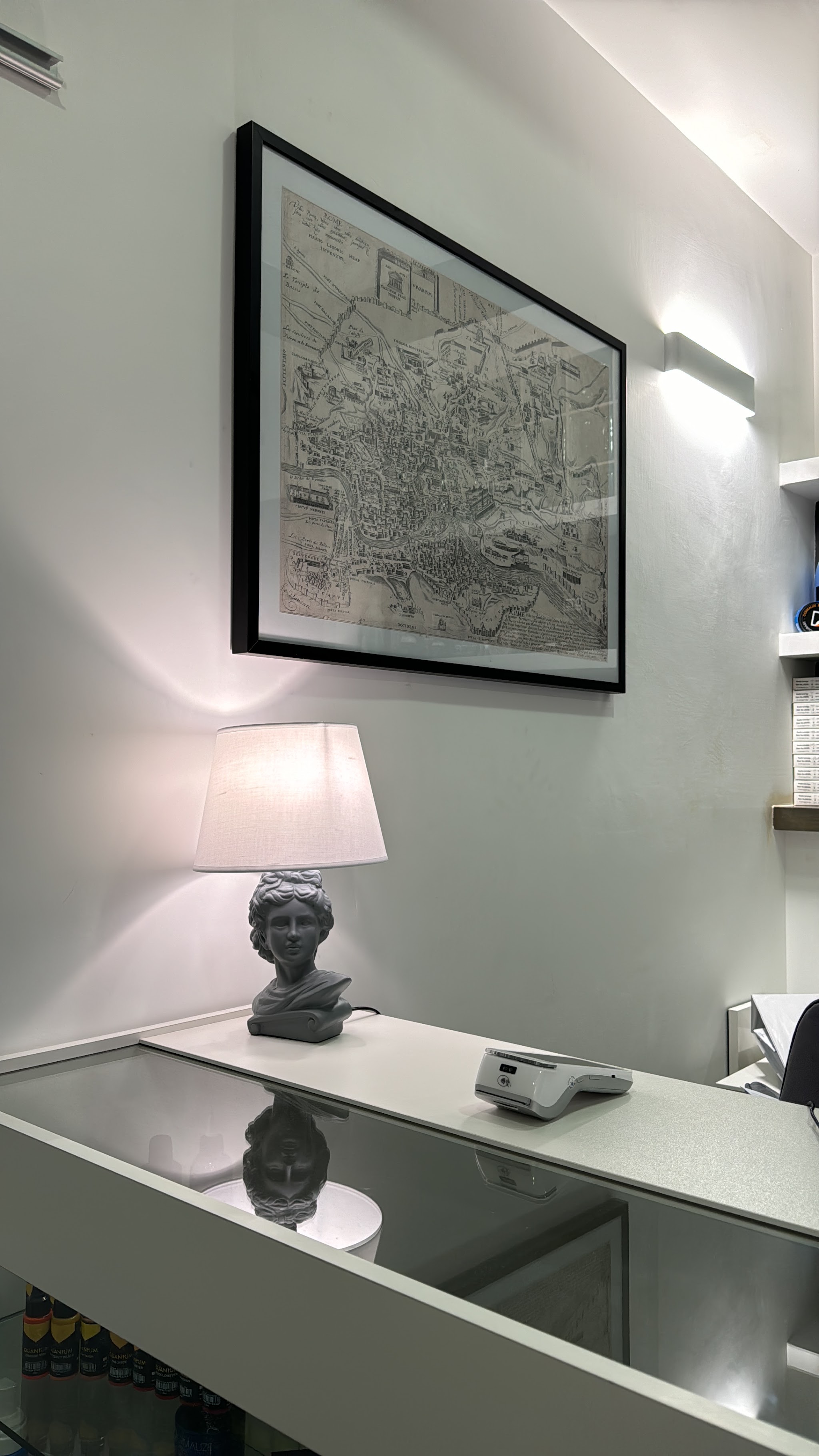 Reception e interno dello studio